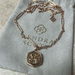 Kendra Scott Davis drusy necklace